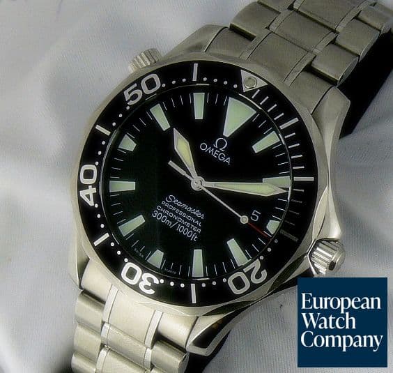 Image of Omega Seamaster Black Dial