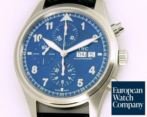 Image of IWC Fliegerchronograph Blue Ltd. Edition