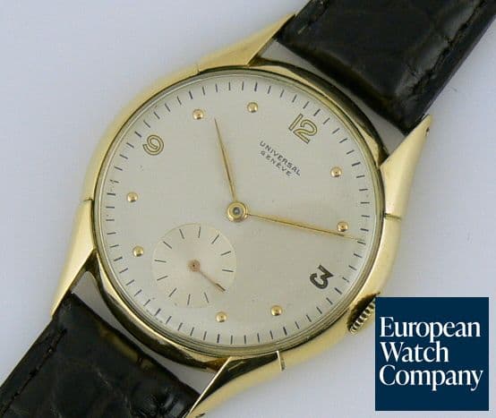 Image of Universal Geneve 18k Yellow Gold Manual