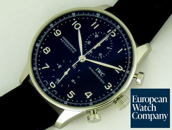 Image of IWC Portugieser Chrono Black Dial
 