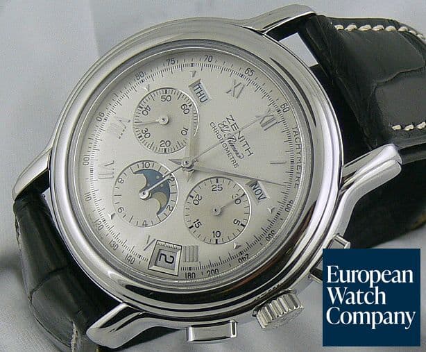 Image of Zenith Chronomaster El Primero Moon 
SS/Strap