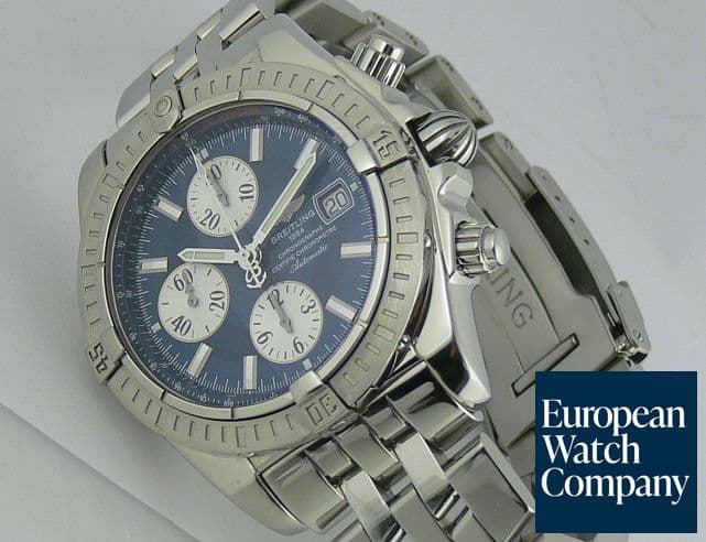 Image of Breitling Chronomat Evolution
SS/SS blue