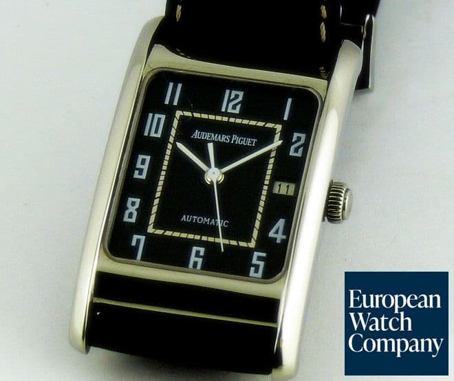 Image of Audemars Piguet Edward Piguet Auto SS Black Dial