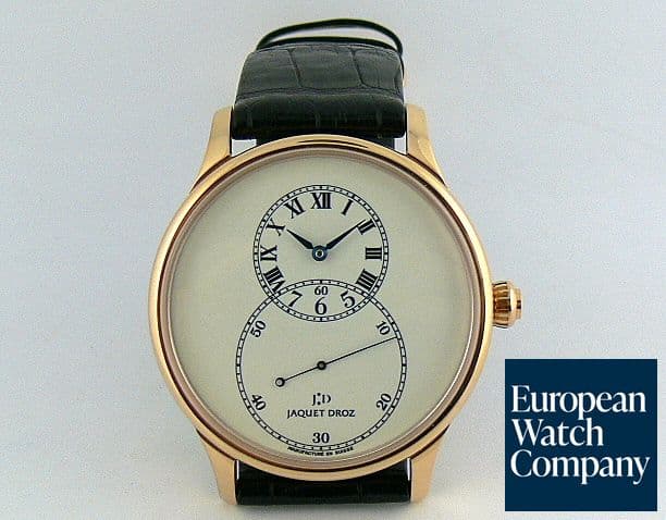 Image of Jaquet Droz Grande Seconde Rose Ivory Dial