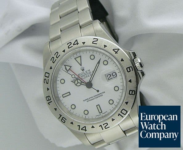 Image of Rolex Explorer II White Dial