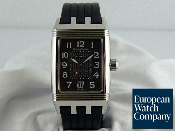 Image of Jaeger LeCoultre Gran'Sport Steel/Rubber Auto Black