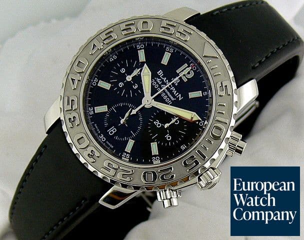 Image of Blancpain Air Command Black
Rubber Strap