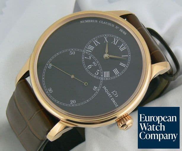 Image of Jaquet Droz Grande Seconde Rose Gray Dial