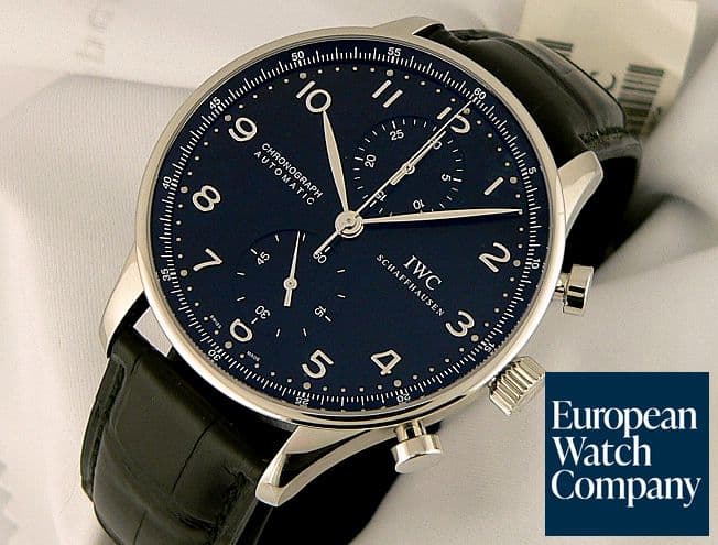 Image of IWC Portugieser Black Dial
Black Subdials
