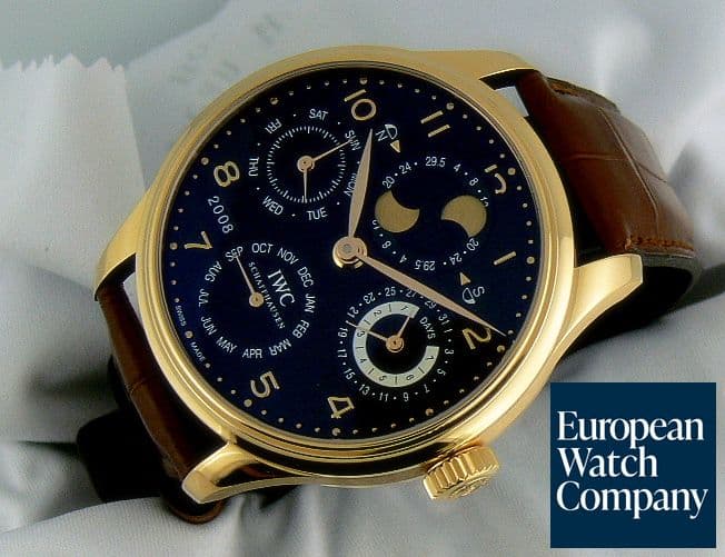 Image of IWC Portugieser Perpetual RG/Black