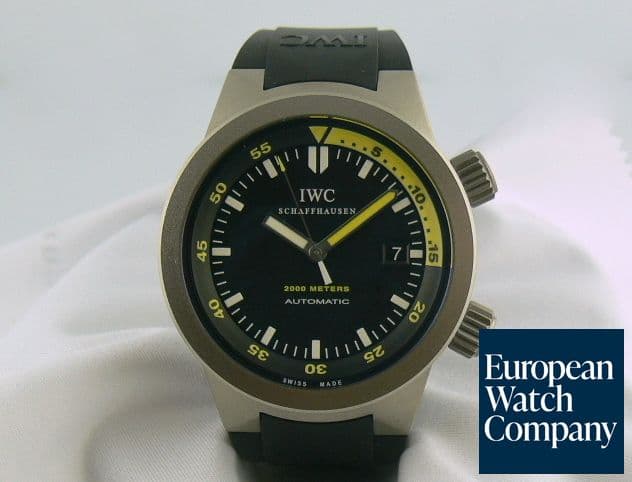 Image of IWC Aquatimer 
Titanium Rubber