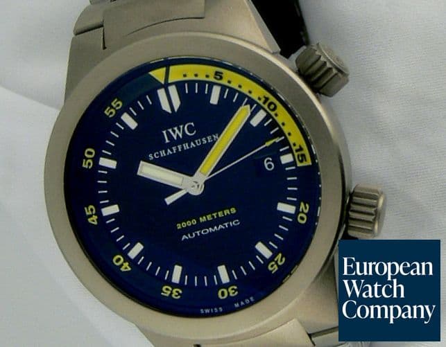 Image of IWC Aquatimer Titanium 2000
Titanium/Titanium