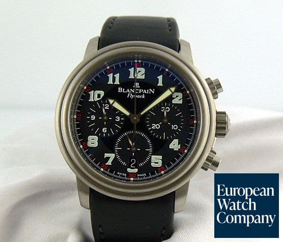Image of Blancpain Flyback Tita/Strap