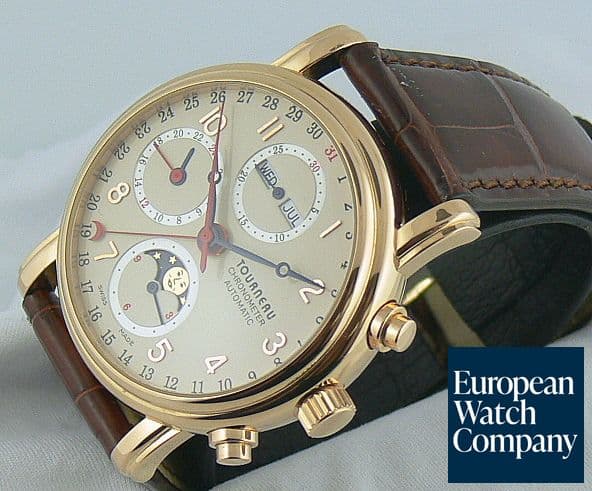 Image of Tourneau PEDRO Classic 1900 Chrono RG/Strap