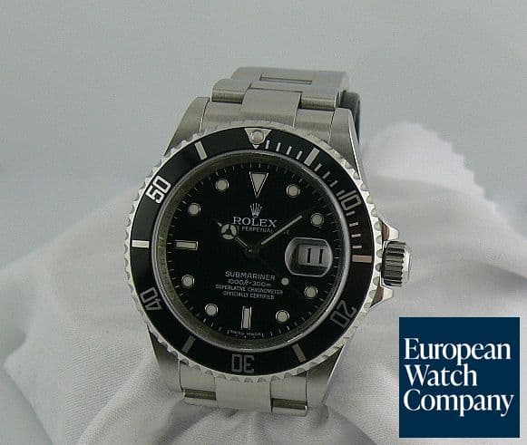 Image of Rolex Submariner Steel Black