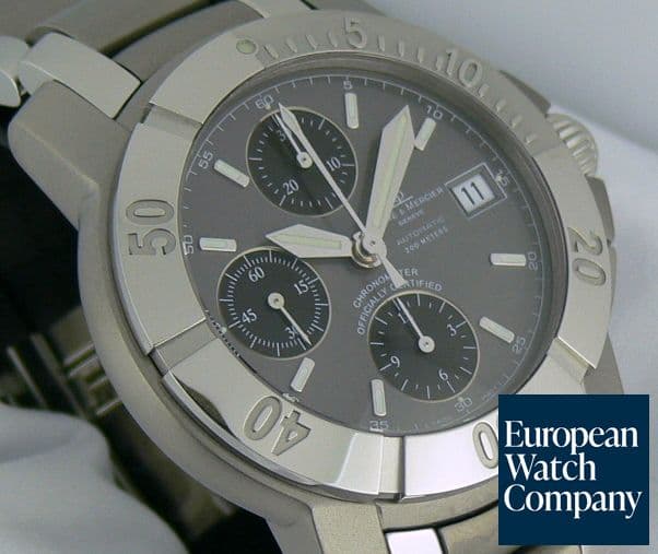 Image of Baume & Mercier Capeland S Chrono SS/Titanium 
