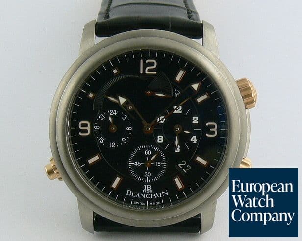 Image of Blancpain Alarm Titanium/Rose