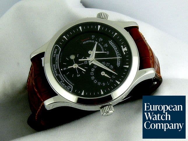 Image of Jaeger LeCoultre Master Geo Steel Black