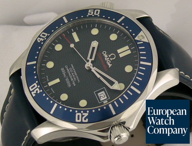 Image of Omega Seamaster Chronometer Pro 
NEW Coaxial
Blue Strap