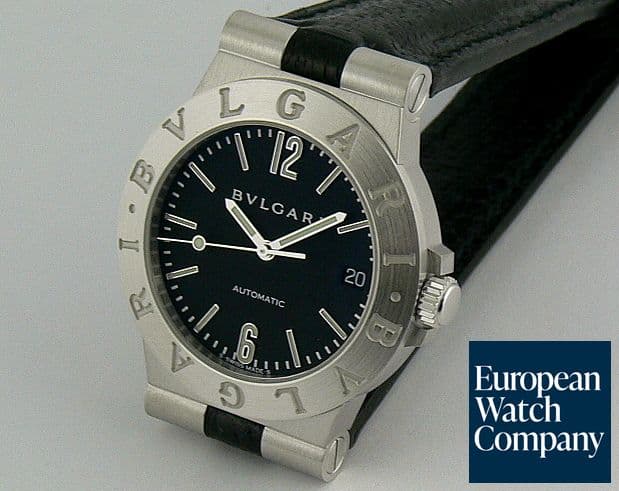Image of Bulgari Diagono 
Auto WG
Black Dial
