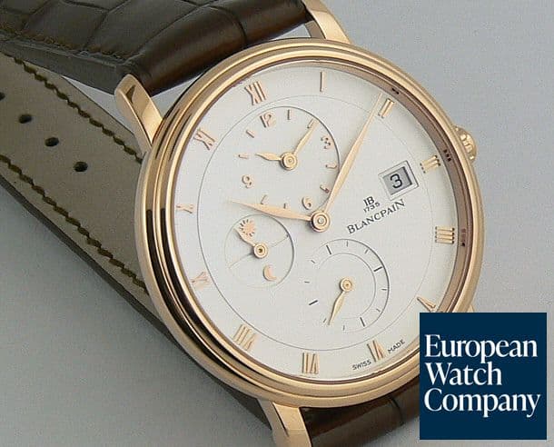 Image of Blancpain Villeret Timezone Rose
