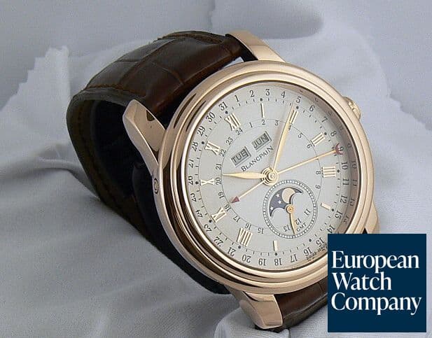 Image of Blancpain Le Brassus 3 Date/Moon GMT Rose