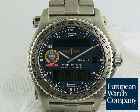 Image of Breitling Emergency Orbiter 3 Blue Dial