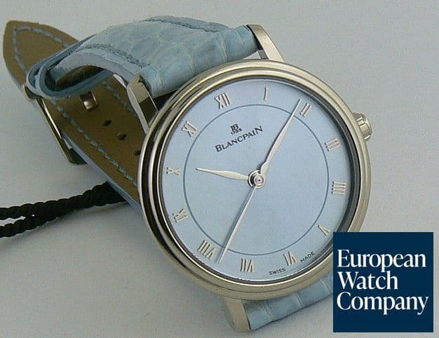 Image of Blancpain Villeret Blue MOP W.G