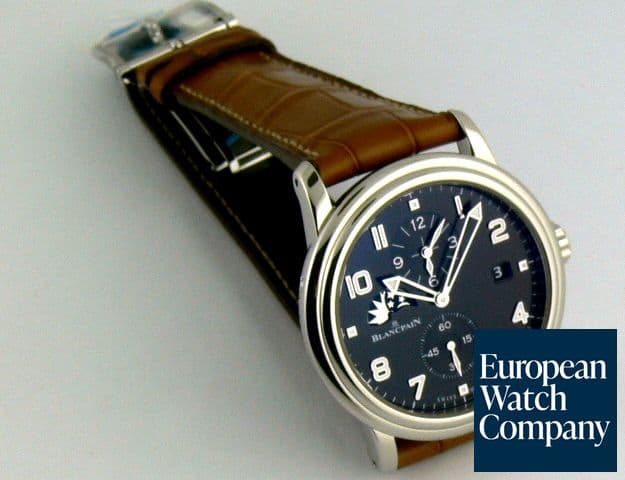Image of Blancpain Double Timezone Steel