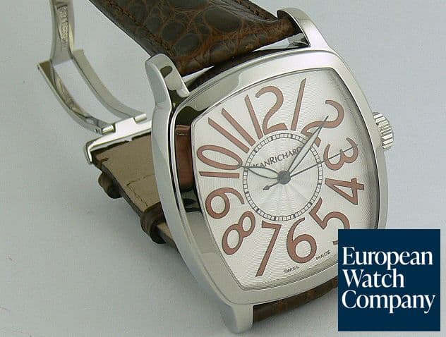 Image of Jean Richard Grand TV Screen, SS, Cream Dial 