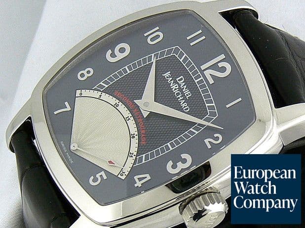 Image of Jean Richard TV Screen Retrograde, SS, Grey Dial,