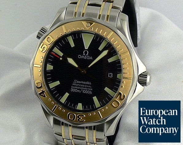 Image of Omega Seamaster SS/Yellow Gold