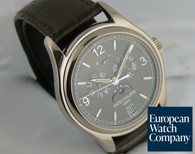 Image of Patek Philippe 5146 White Gold Annual Calendar Gray Dial

