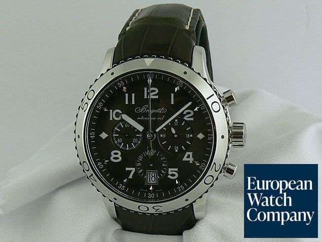 Image of Breguet Type XXI Flyback SS/Strap




