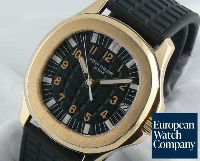 Image of Patek Philippe Large Aquanaut 5065
18k YG/Rubber