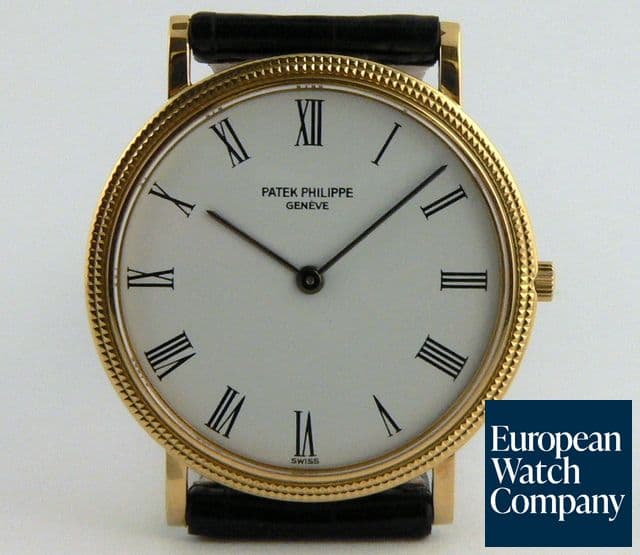 Image of Patek Philippe 3744 Calatrava Qtz YG