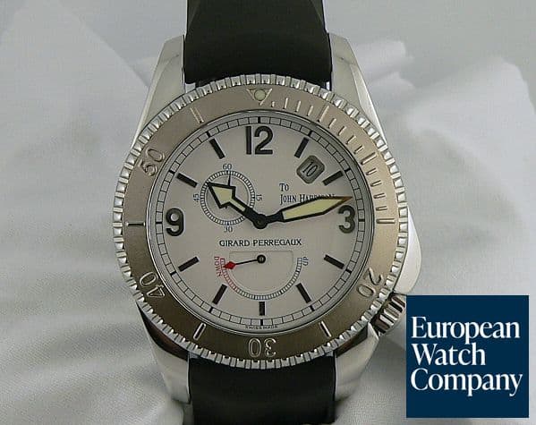 Image of Girard Perregaux Sea Hawk II John Harrison SS/18k Bezel
