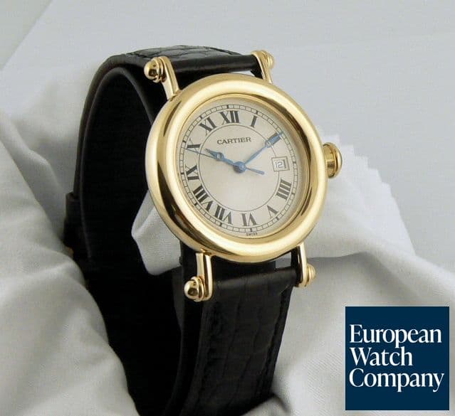 Image of Cartier Diabolo YG/Strap Quartz