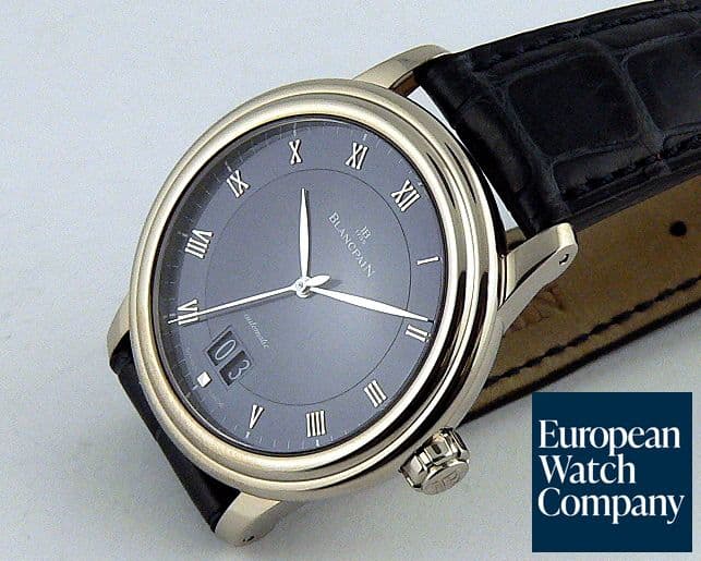 Image of Blancpain Villeret Big Date WG
Blue