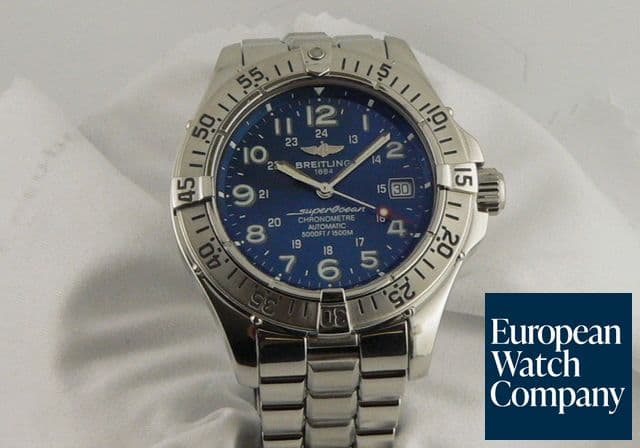Image of Breitling Super Ocean Pro SS/SS
Blue