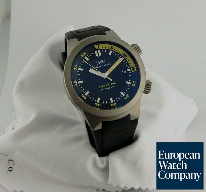 Image of IWC Aquatimer 
Titanium Rubber