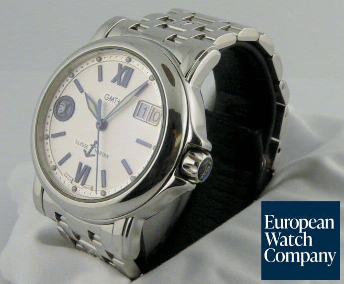 Image of Ulysse Nardin GMT +/- Big Date SS/SS
White 37 mm