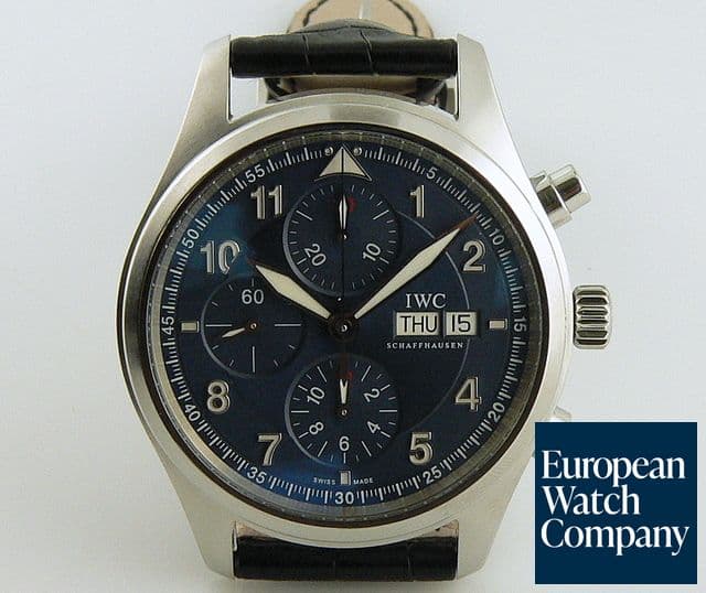 Image of IWC Fliegerchronograph Blue Ltd. Edition