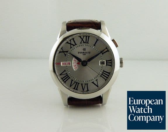 Image of Perrelet GMT 24 Hours SS/Strap