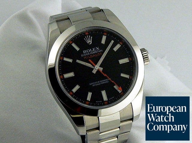 Image of Rolex Milgauss Black Dial
SS/SS