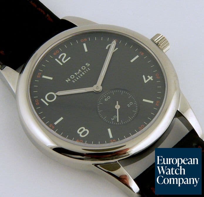 Image of Nomos Club Ruthenium Steel