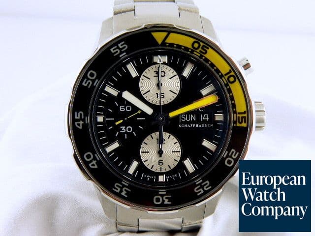 Image of IWC NEW Version Aquatimer Chrono SS/SS