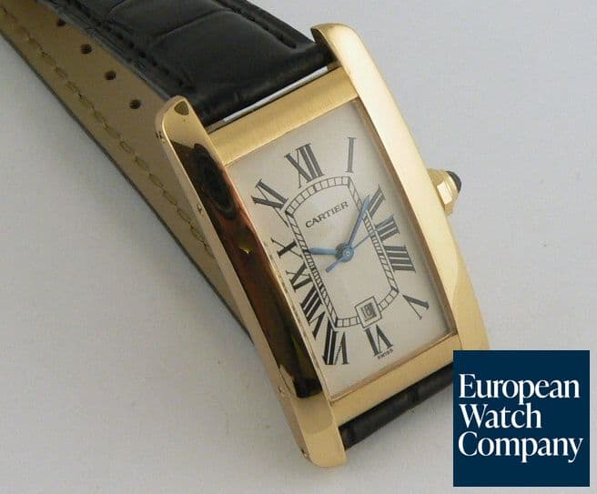Image of Cartier American Tank YG