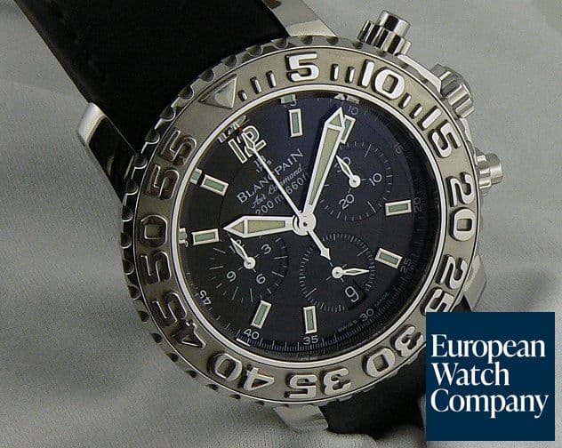 Image of Blancpain Air Command Black
Rubber Strap