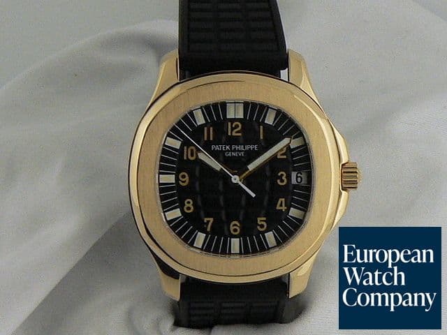 Image of Patek Philippe Large Aquanaut 5065
18k YG/Rubber